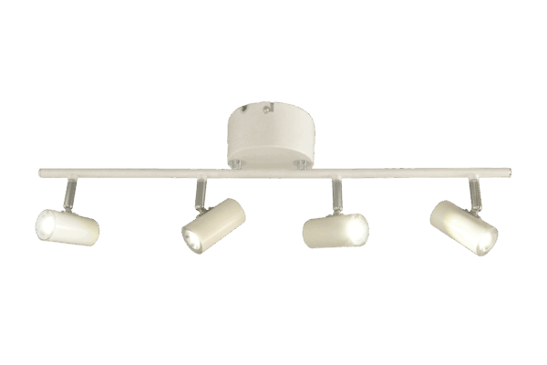 GUSTO ceiling spotlight 4-light tube