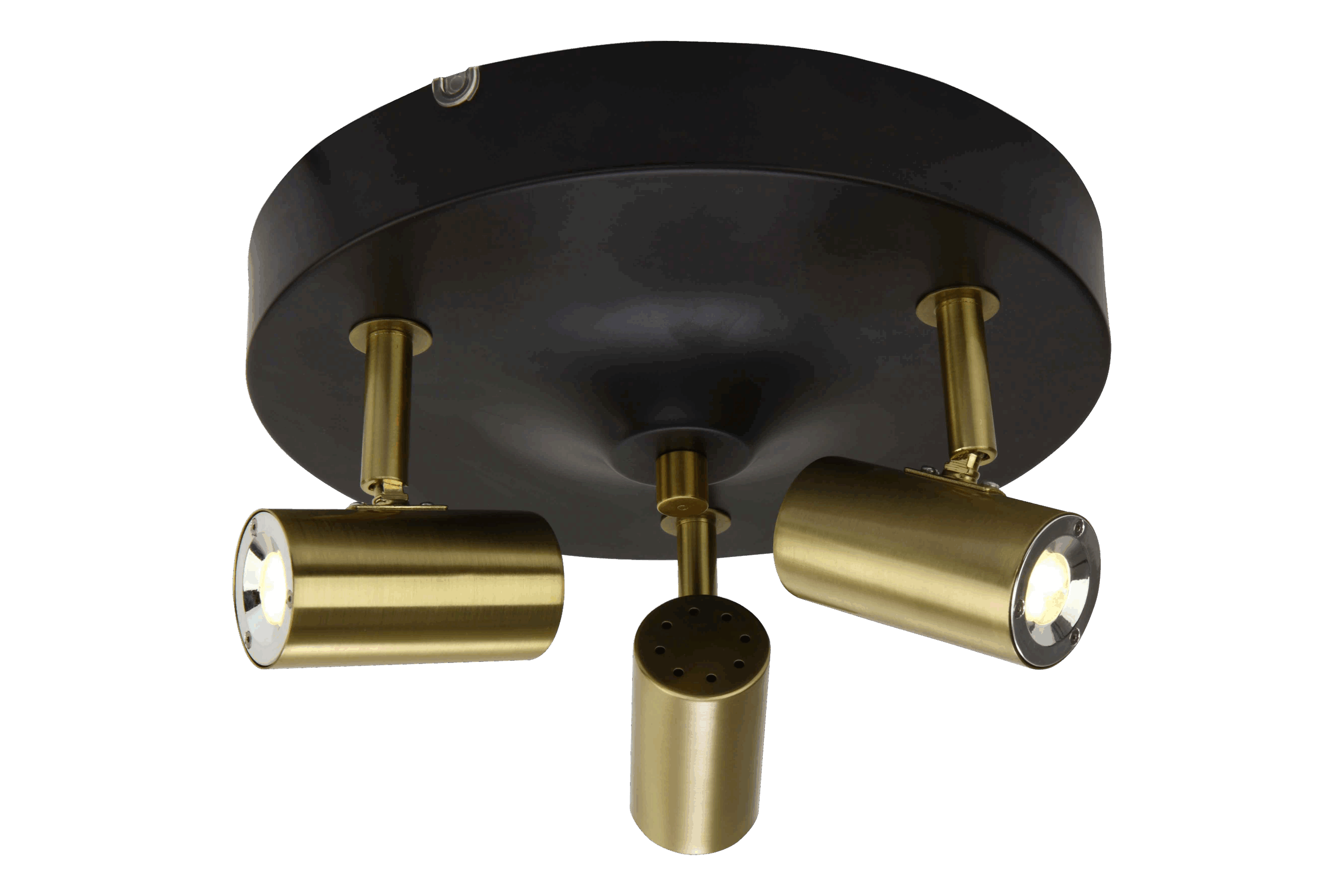GUSTO ceiling spotlight 3-light plate