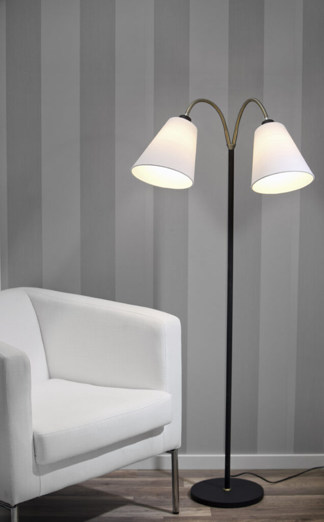 LJUSDAL floor lamp 2-arm