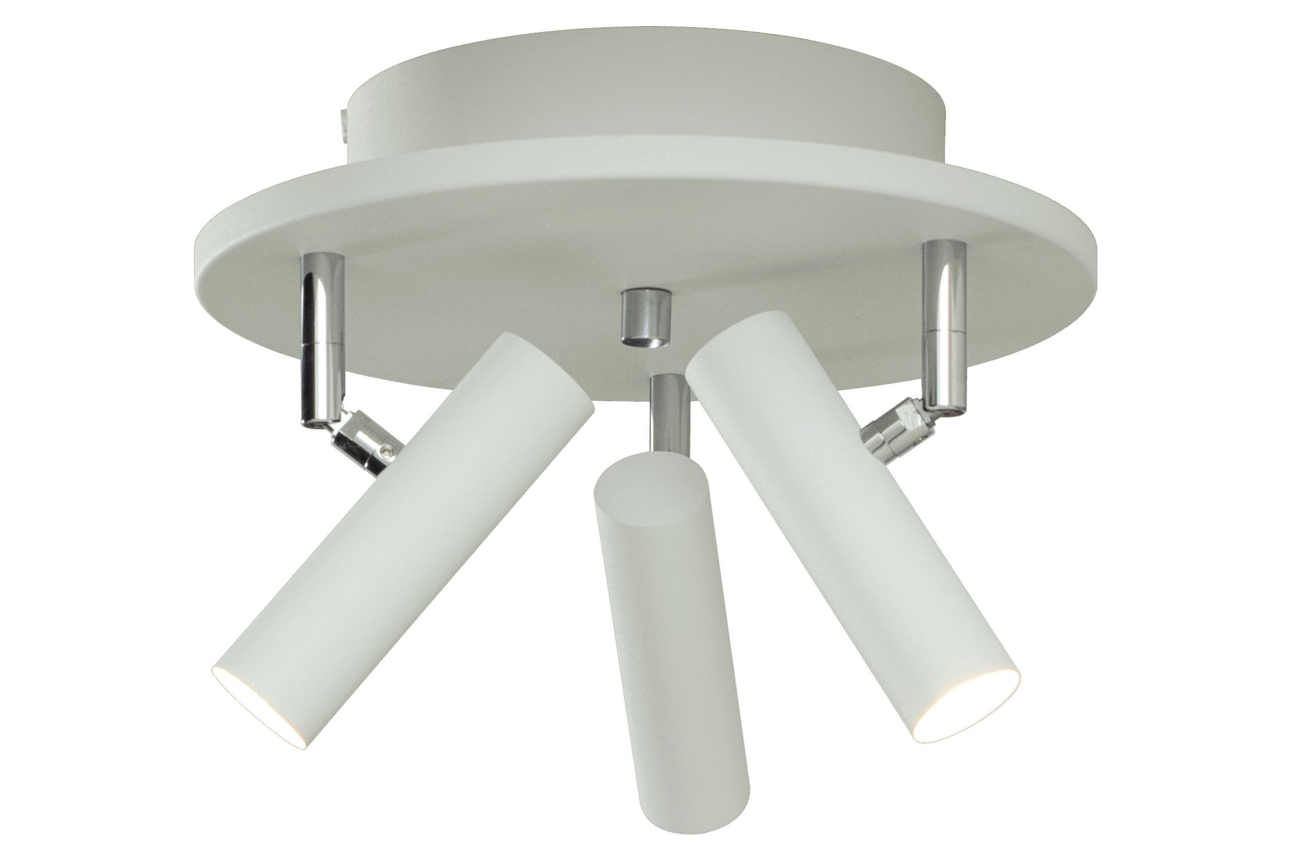 ARTIC ceiling spotlight 3-light plate