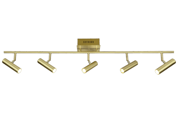 ARTIC ceiling spotlight 5-light tube