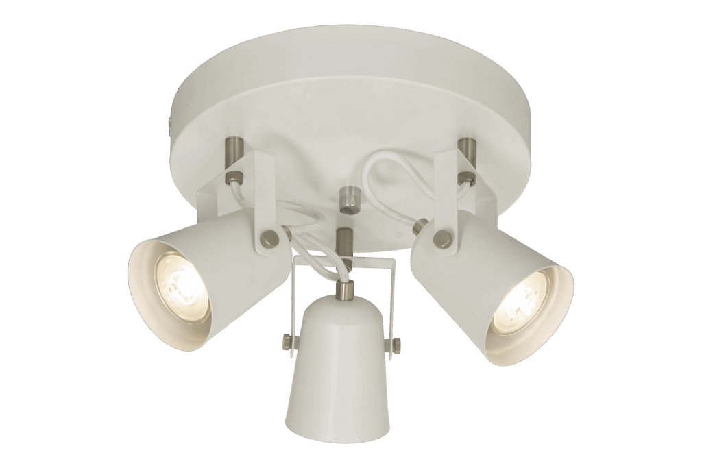 METZ ceiling spotlight 3-light plate