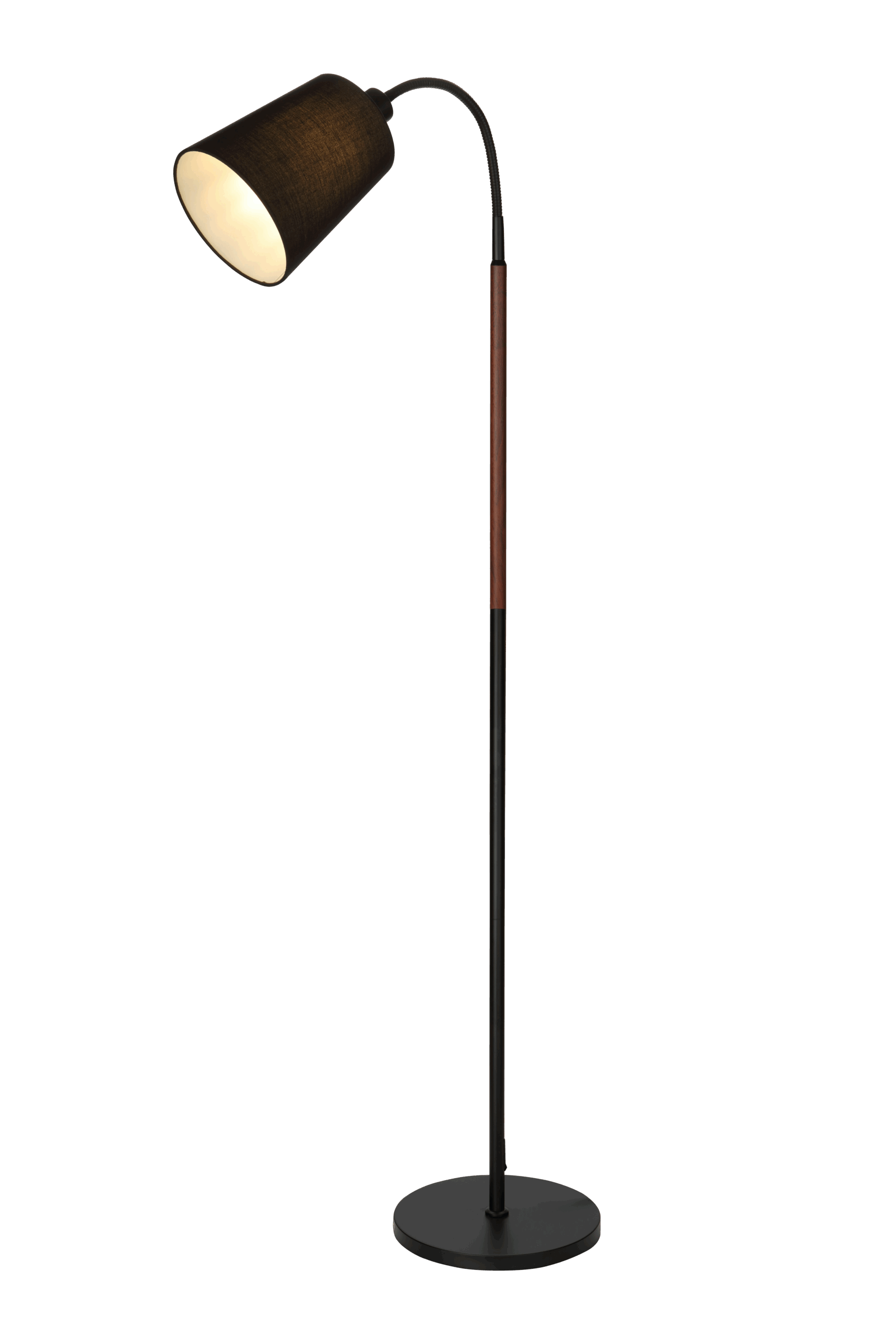 LJUSDAL floor lamp 1-arm incl. shade - Image 1