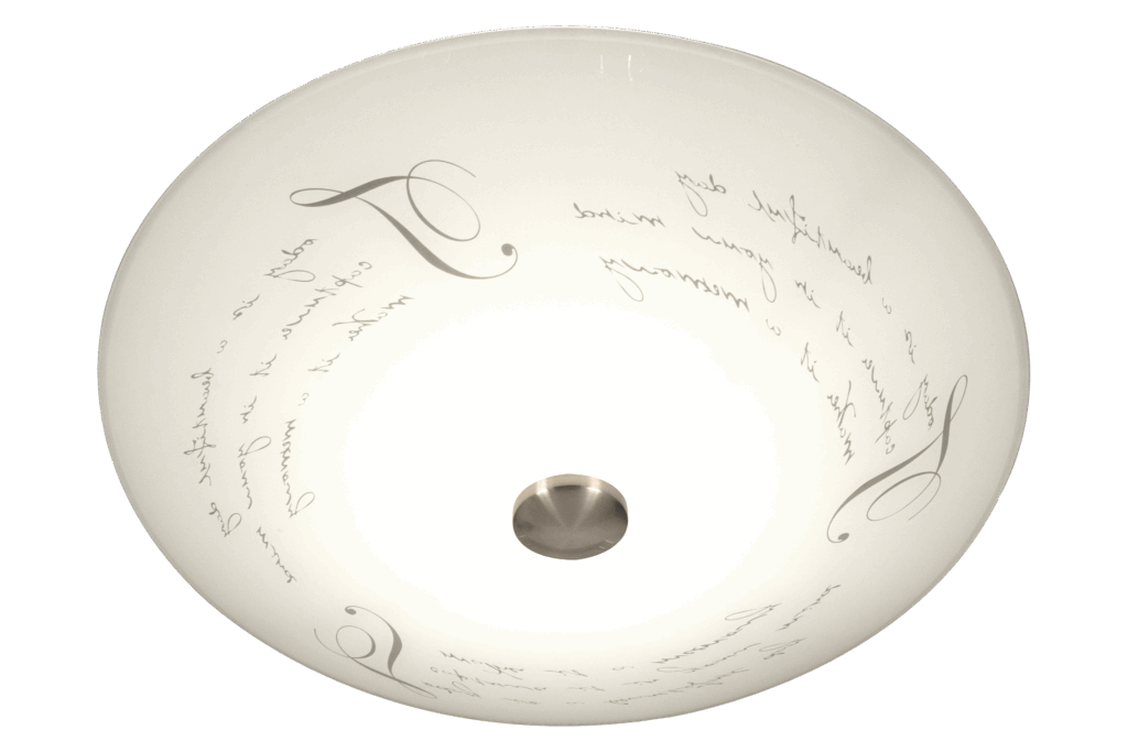 SKRIFT ceiling lamp Ø50