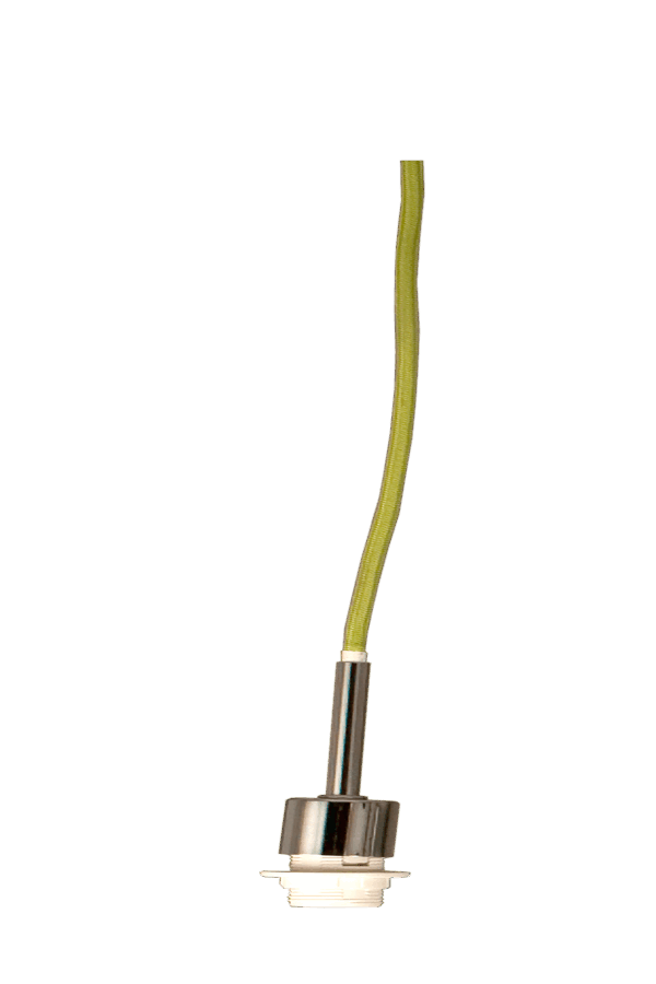 Oppheng E14 chrome/lime green