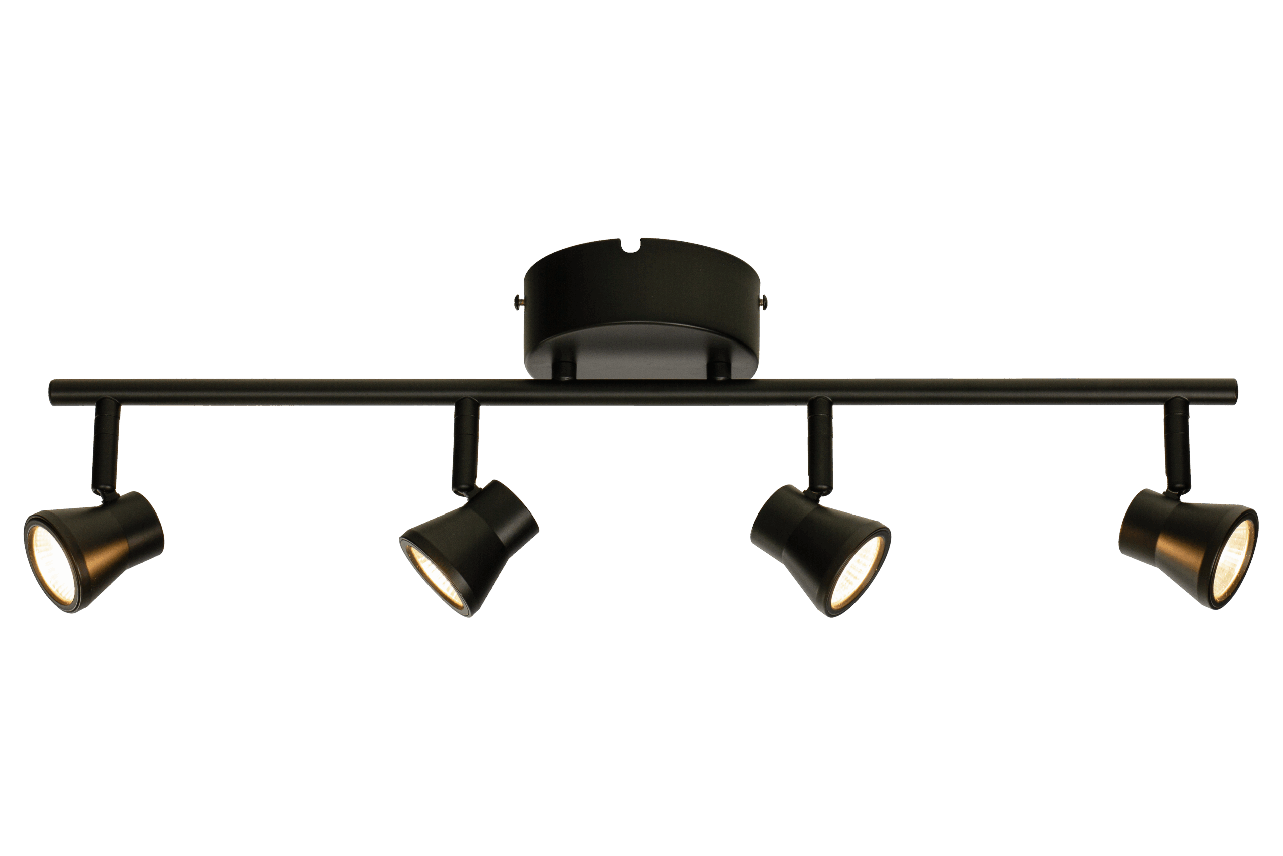 PLUTO ceiling spotlight 4-light tube