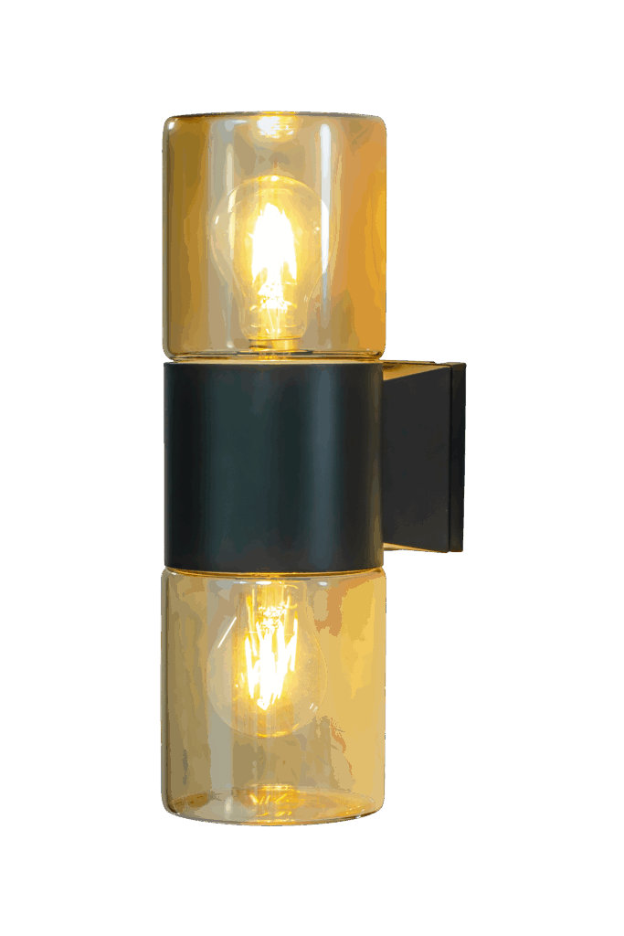 LYSEKIL wall lamp 2-light