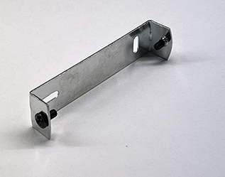 Pilot/Hugin wall bracket with side screws, black