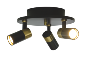 CHICAGO ceiling spotlight 3-light plate - Image 1