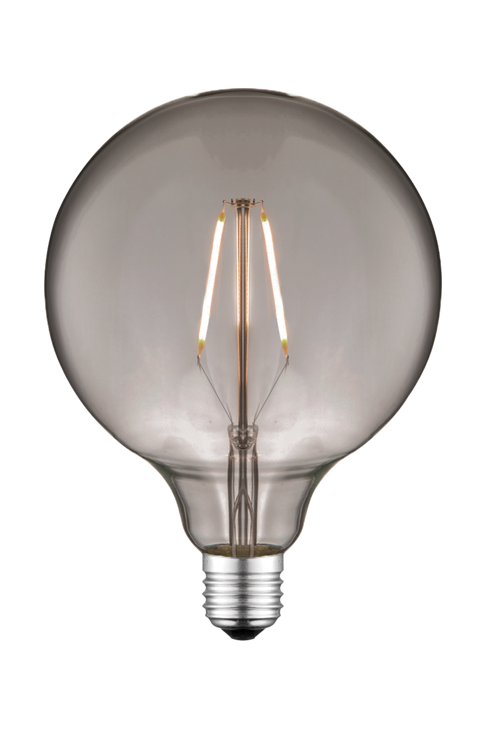 Globe G125 8W LED filament dimmable 2000K, smoke - Image 1