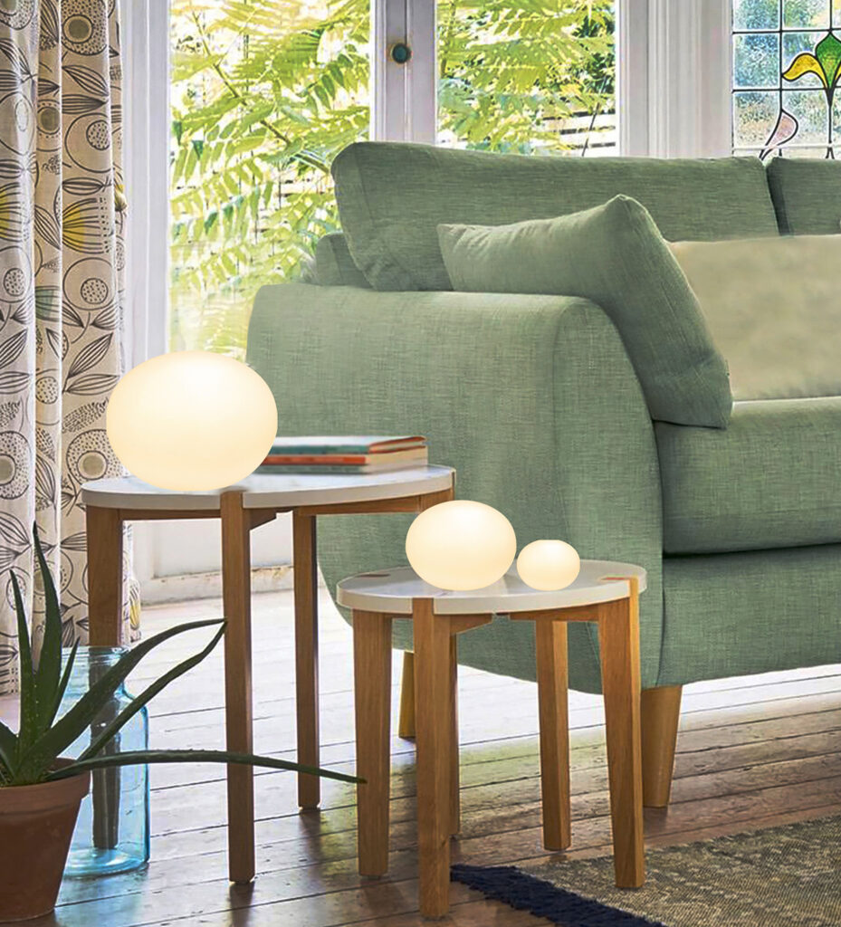 GLOBUS bordslampa 18 cm