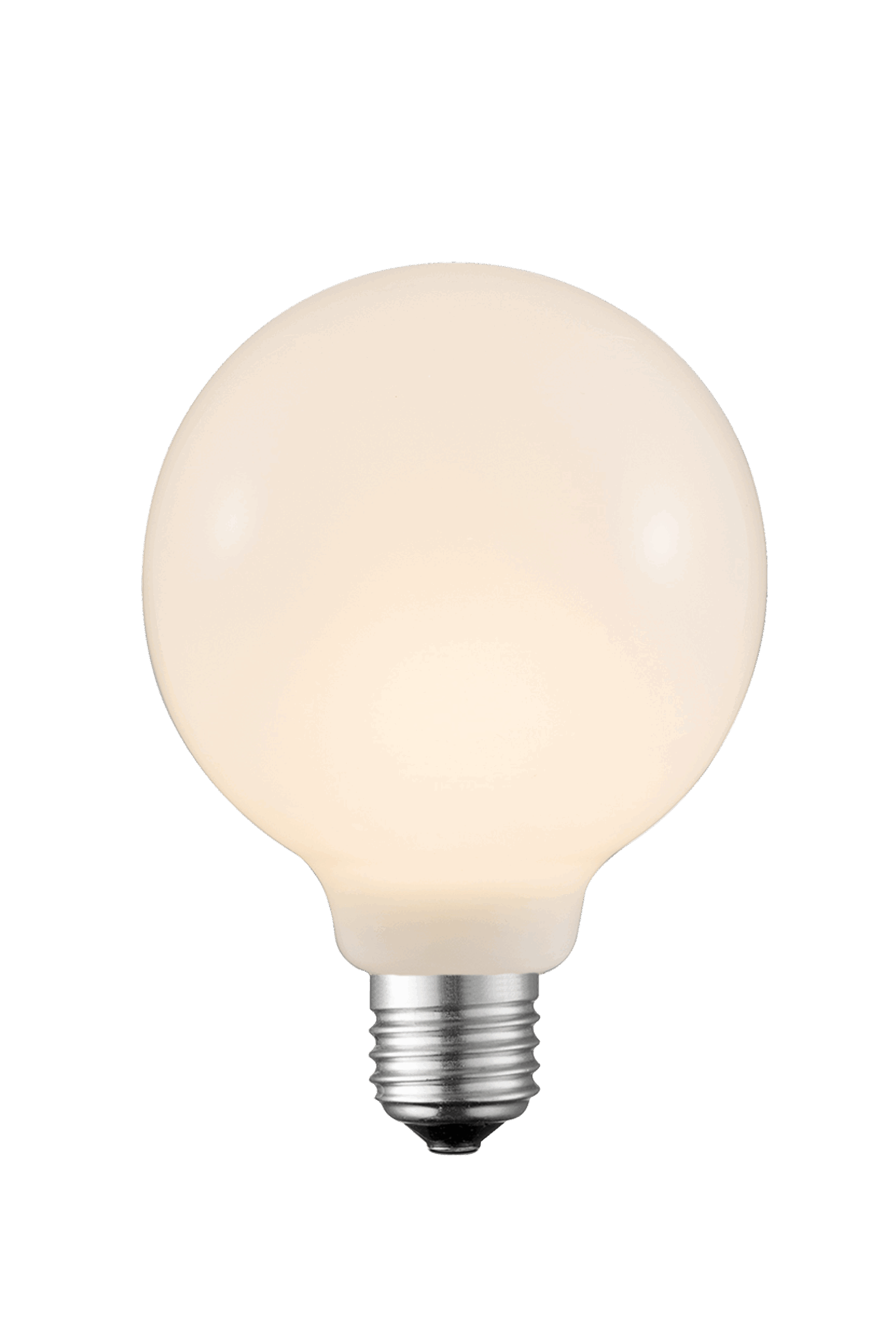 Glob G95 E27 2W LED filament 2700K, vit - Bild 1