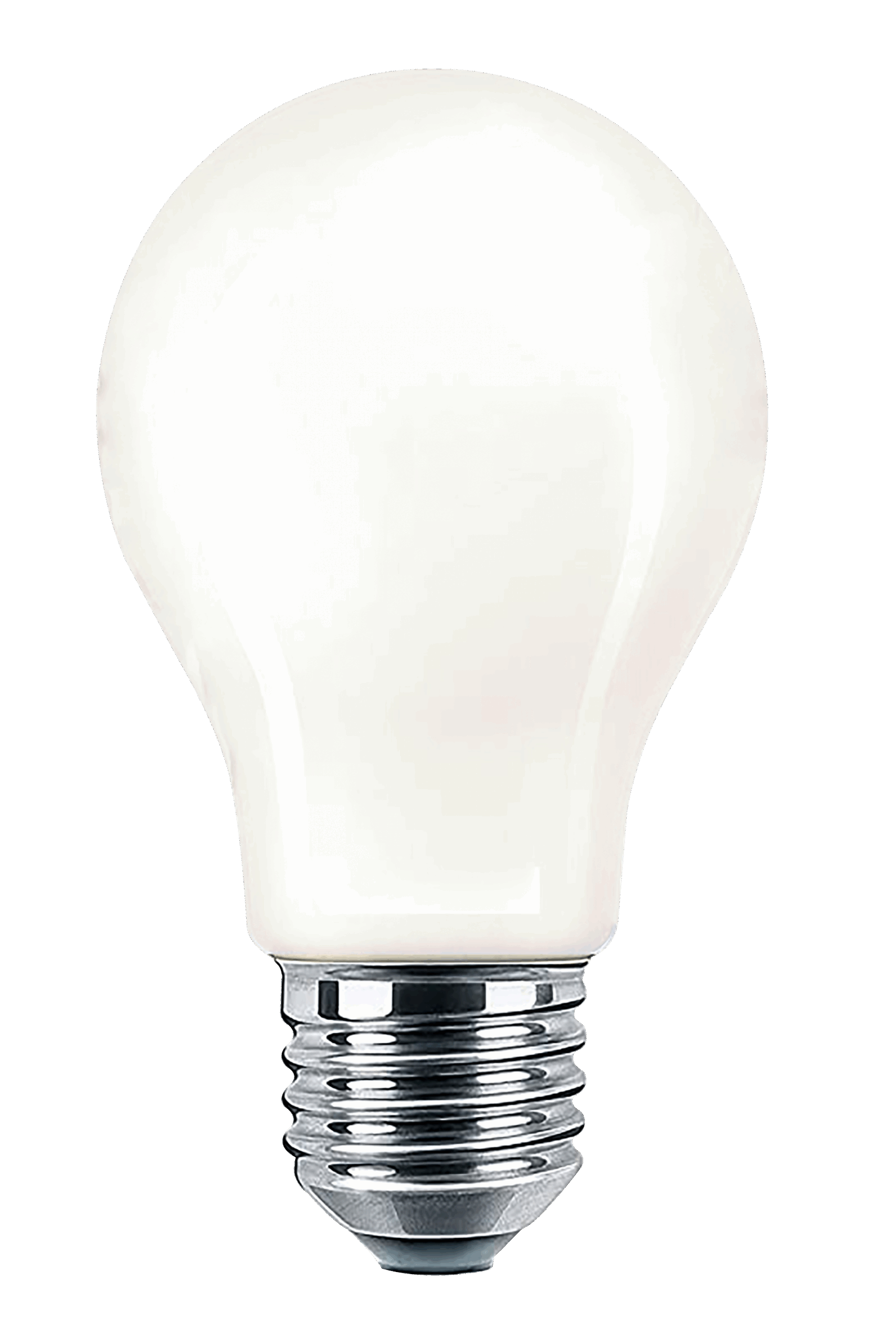 Normal E27 2W LED filament 2700K, vit - Bild 1