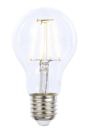 Normal E27 4W LED filament 2700K, klar