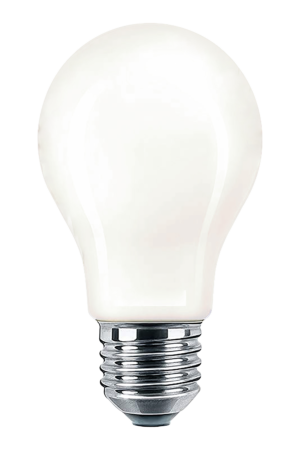 Normal E27 4W LED filament 2700K, vit