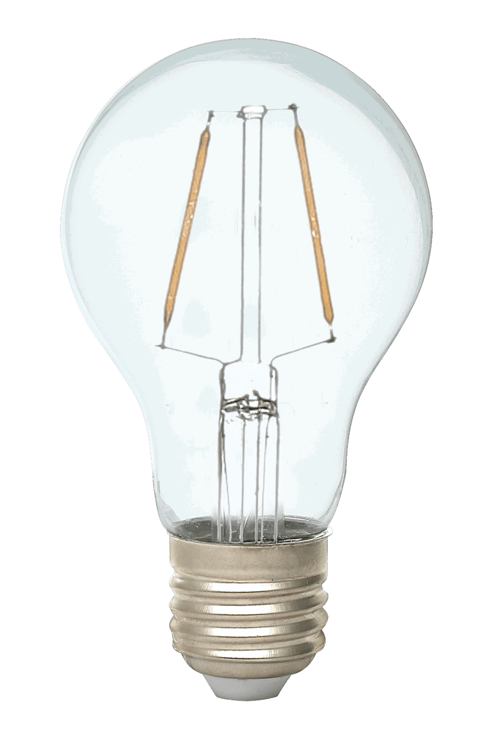 Normal 2W LED filament E27, klar - Bilde 1