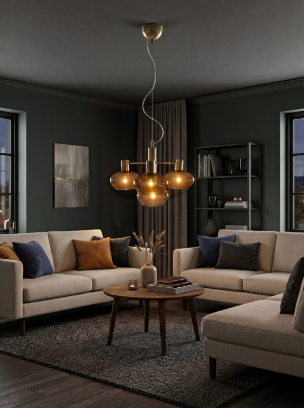 BELL taklampe 4-lys