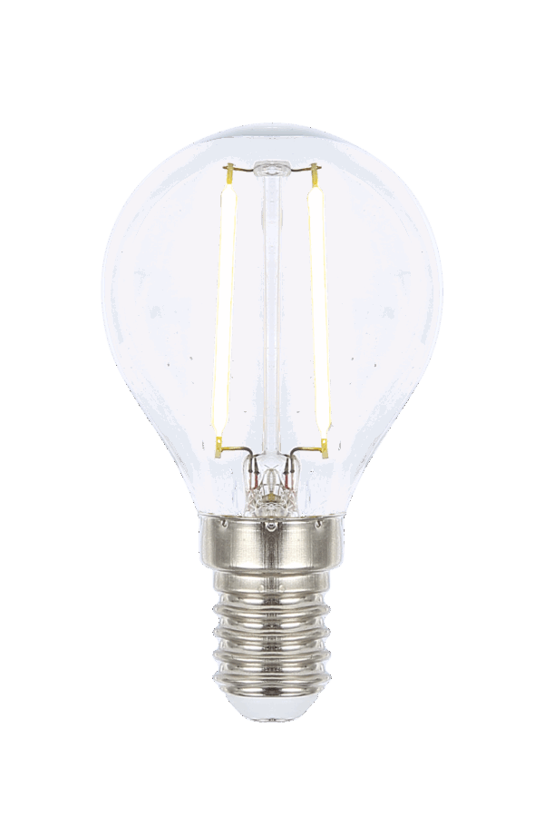 Illum 2W LED filament E14, klar