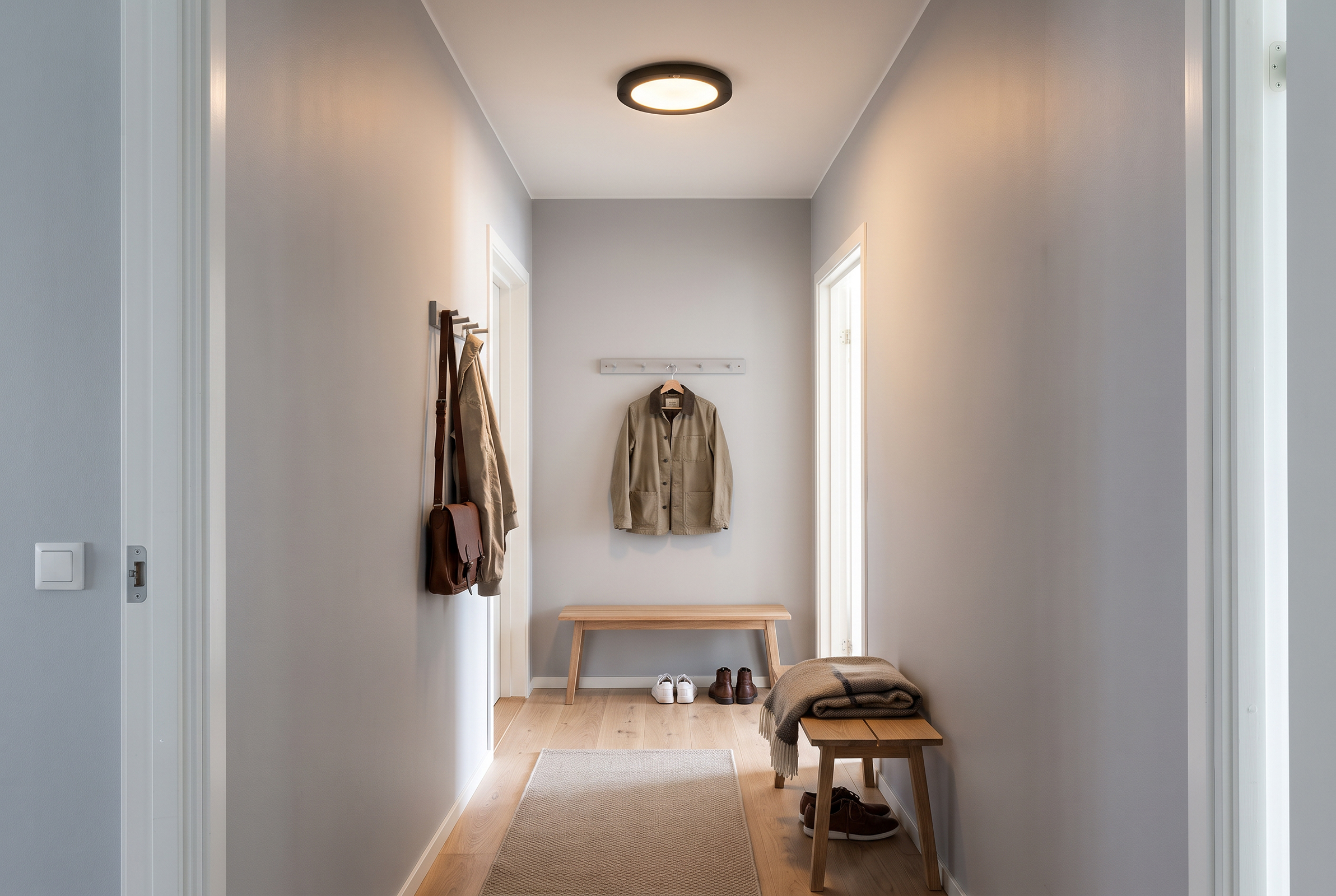 ECO light PIR plafond sort - Bilde 2