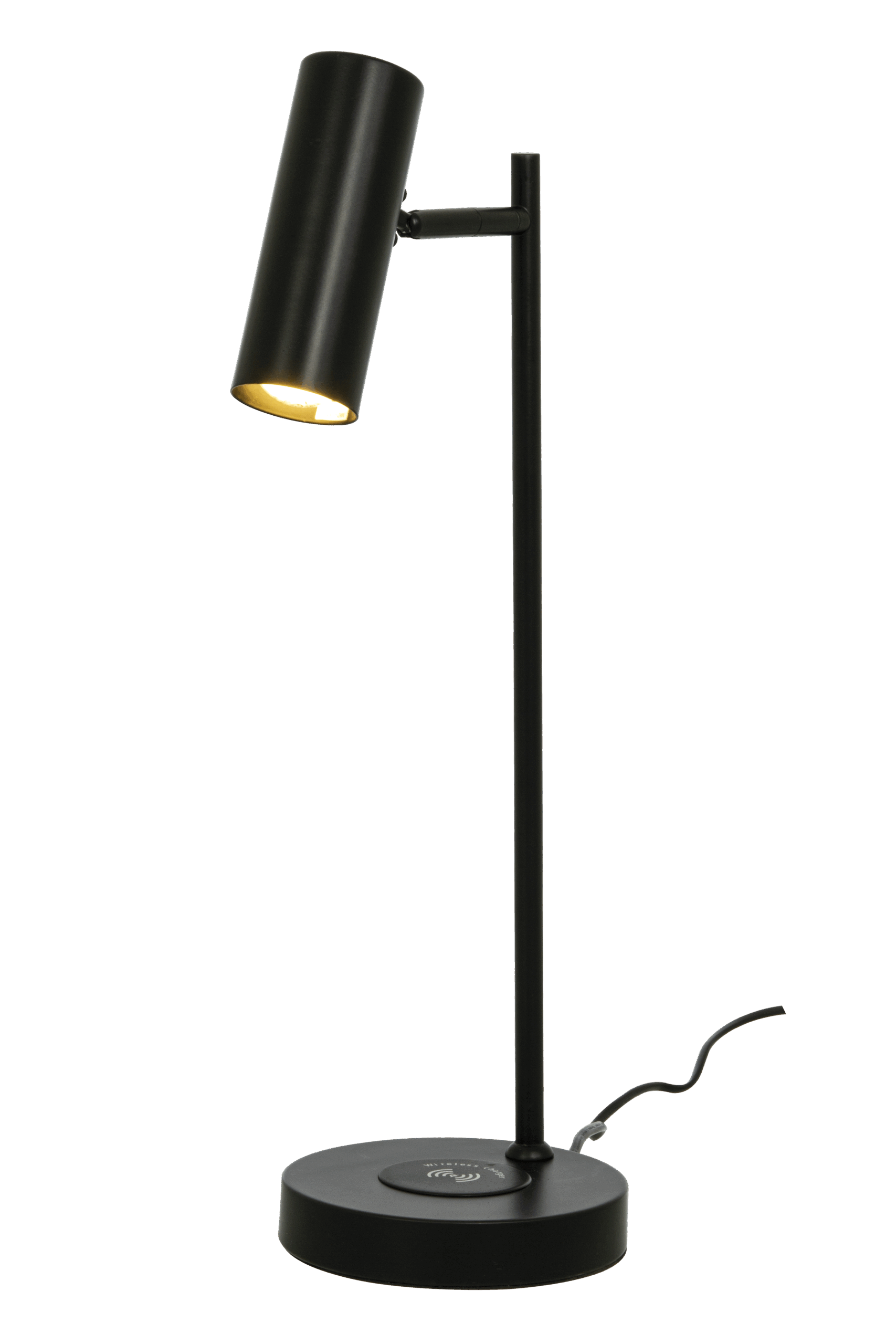TABELA bordlampe med trådløs lader og USB - Bilde 1