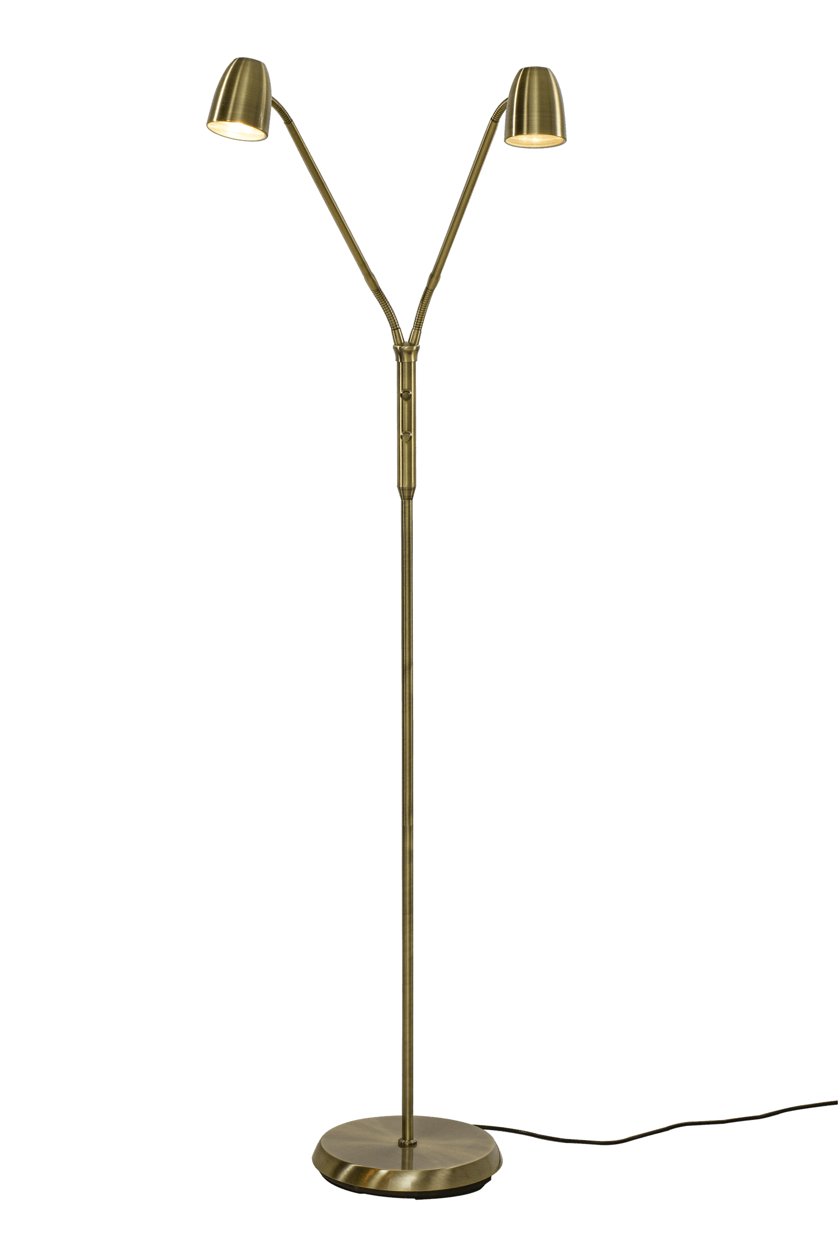 SANDNES gulvlampe dobbel
